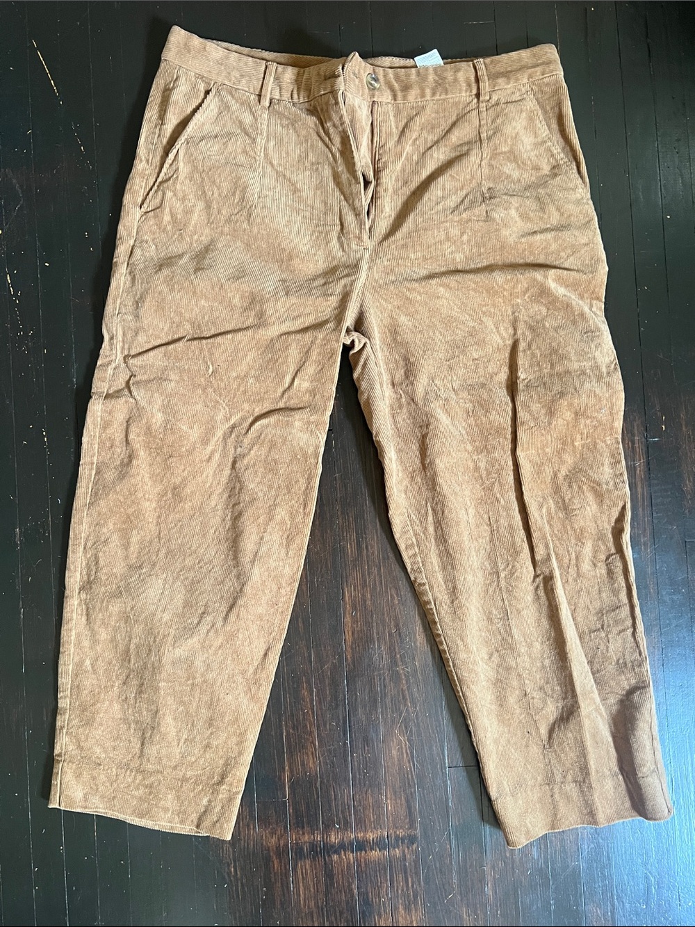 Banana Republic Women's Straight-Leg Pants in Light Brown